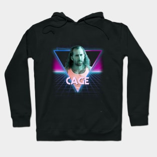 Nicolas Cage 80's Triangle Hoodie